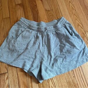 Old Navy Gray High Waisted Sweat Shorts